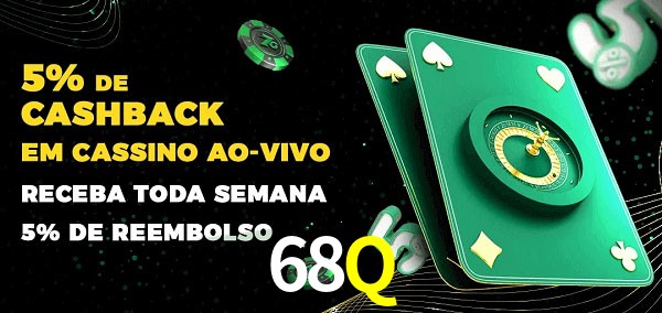 Promoções do cassino ao Vivo 68Q